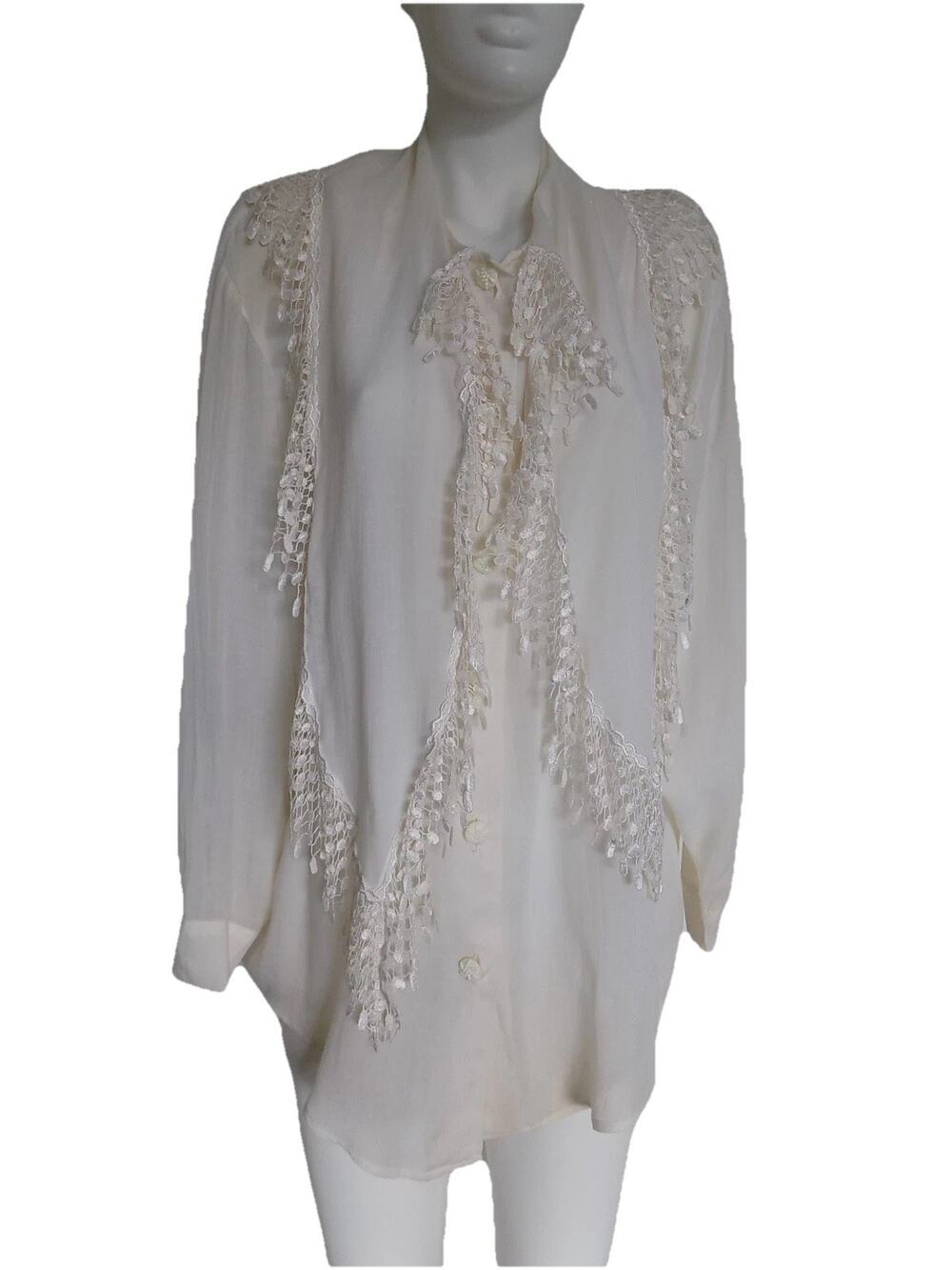 Vintage Rina Rossi blouse size Medium